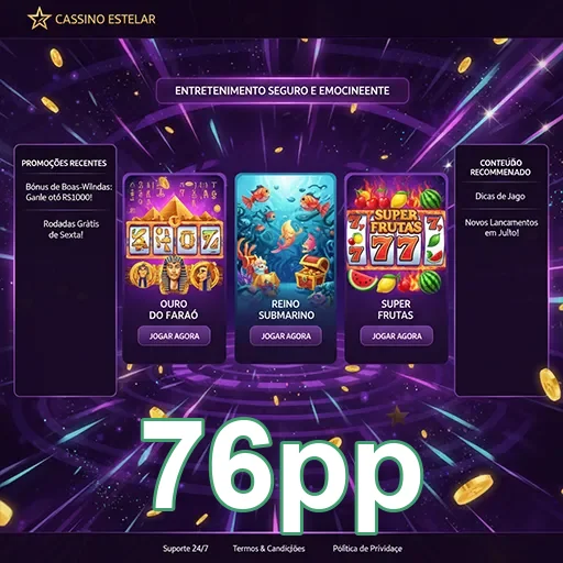 Imagem representativa de serviços VIP do cassino 76pp, destacando exclusividade e luxo.