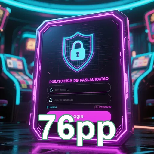 Tela de login segura do site 76pp, garantindo proteção de dados ao usuário.