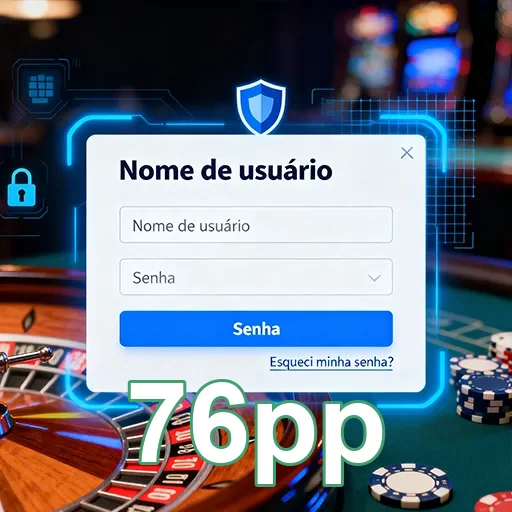 Tela de login do 76pp com campos para usuário e senha